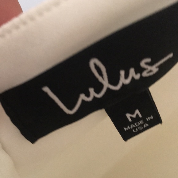 Lulus white backless skater dress - Picture 7 of 13